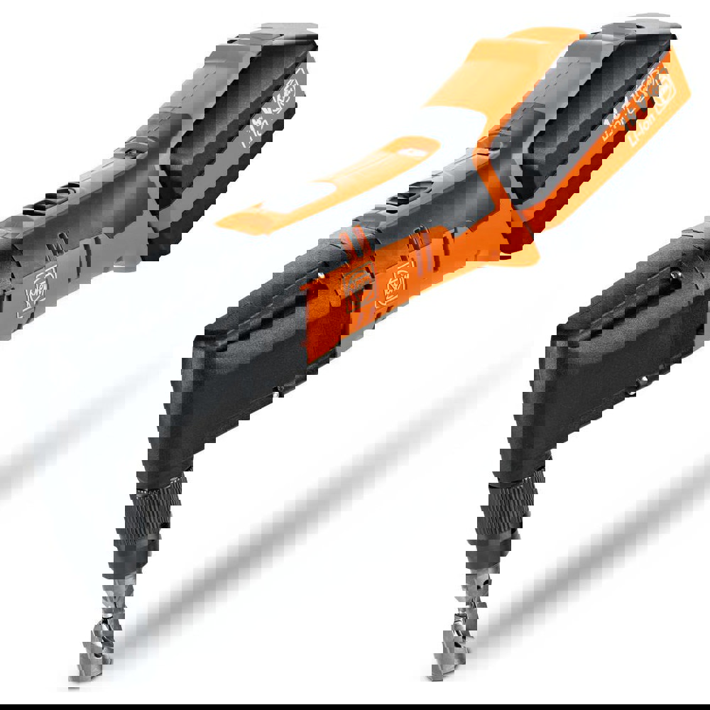 Cordless Cutters; Cutting Capacity: 0.8 mm ; Voltage: 18.00 ; Batteries Included: Yes ; Battery Chemistry: Lithium-ion ; Number Of Batteries: 2 ; Includes: (2) Rechargeable Batteries, Rapid Charger, Cutting Head, Die, Punch, Tool Case